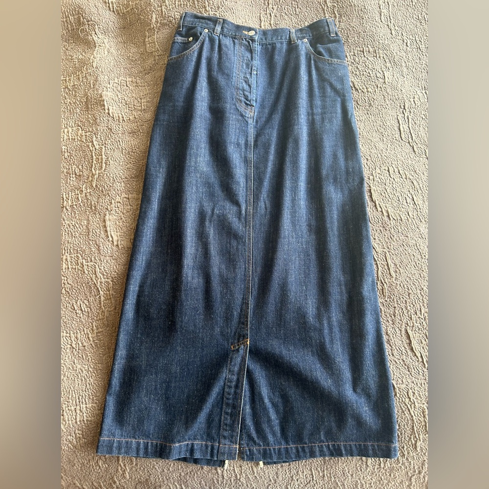 Dries Van Noten Denim skirt